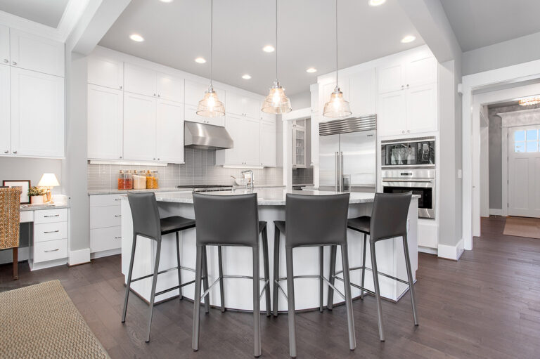 Palermo custom floor plan kitchen