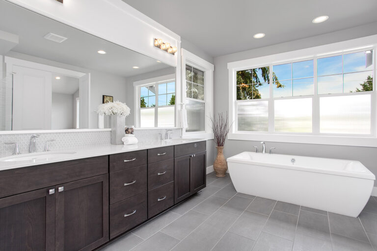 Palermo custom floor plan primary suite bath