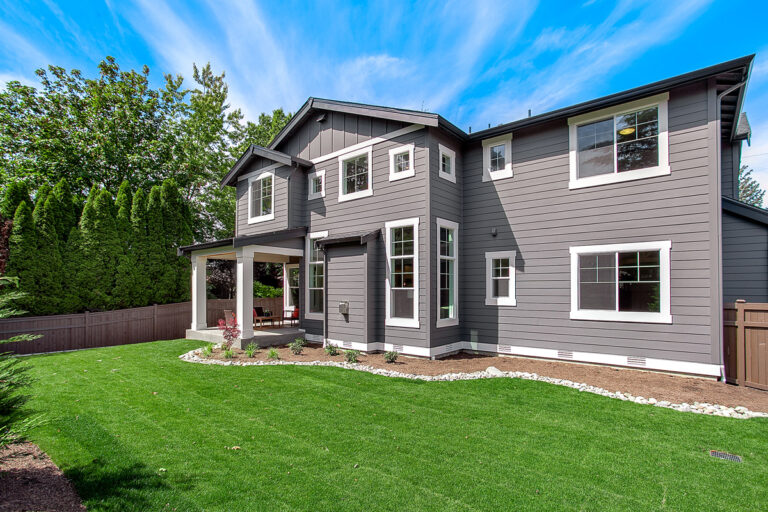 Palermo custom floor plan rear exterior