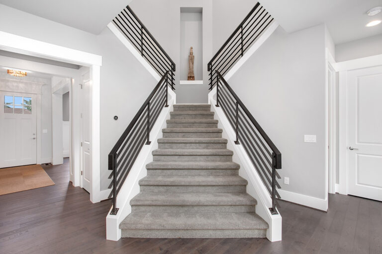 Palermo custom floor plan staircase