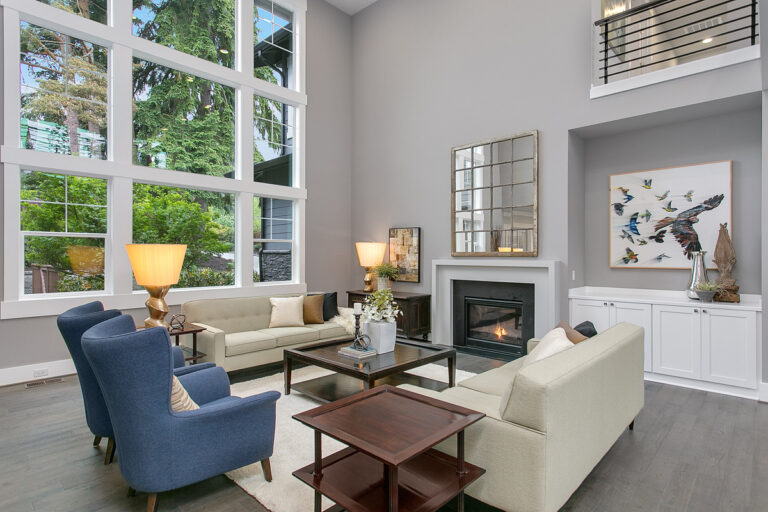 Paris custom floor plan great room