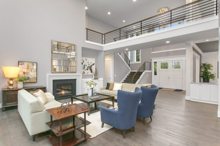 Paris custom floor plan great room