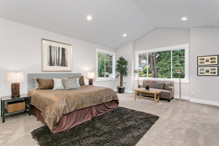 Paris custom floor plan primary suite