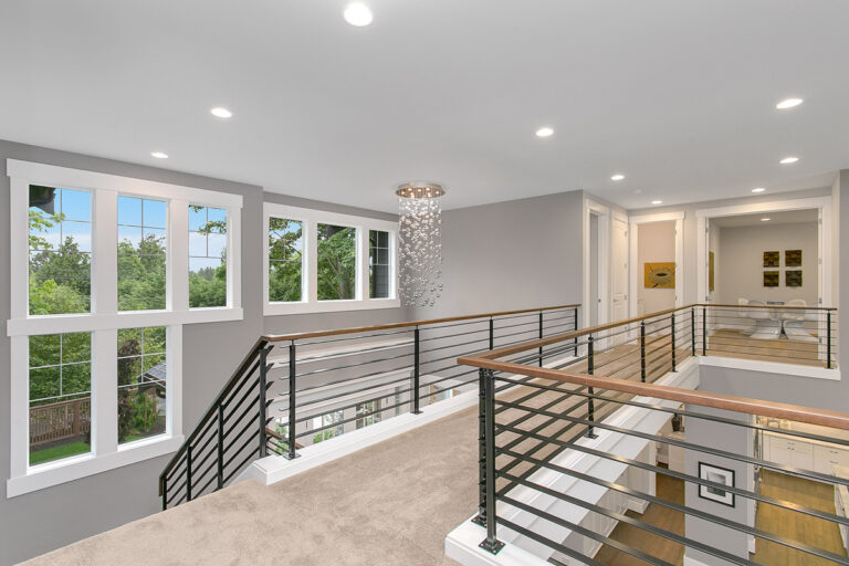 Paris custom floor plan upper hall