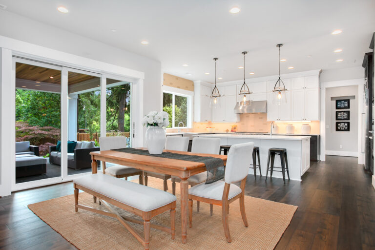 Parthenon custom floor plan craftsman kitchen