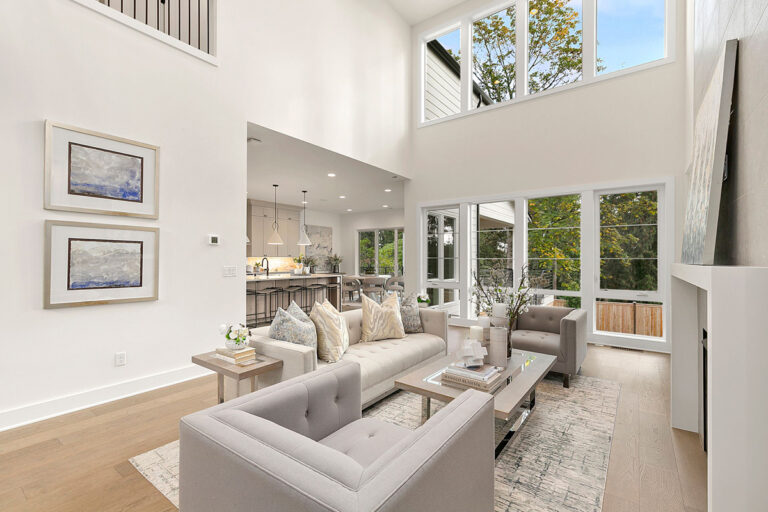 Pasadena custom floor plan main living