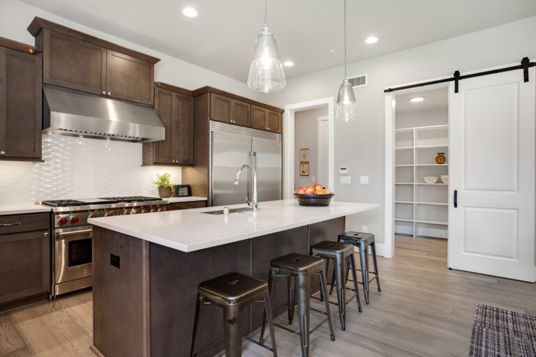 Patagonia custom floor plan kitchen