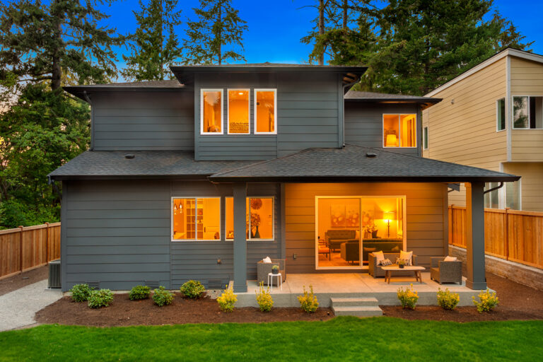 Patagonia custom floor plan rear exterior