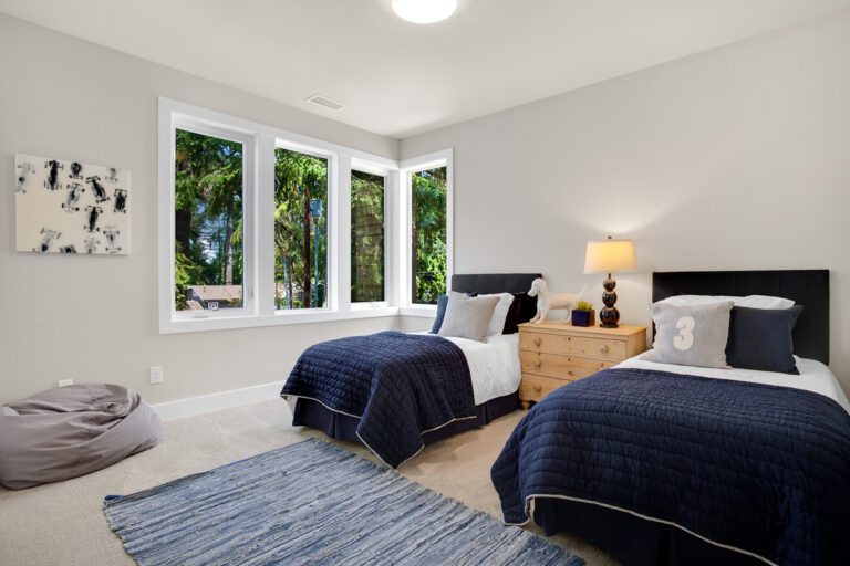 Patagonia custom floor plan secondary bedroom