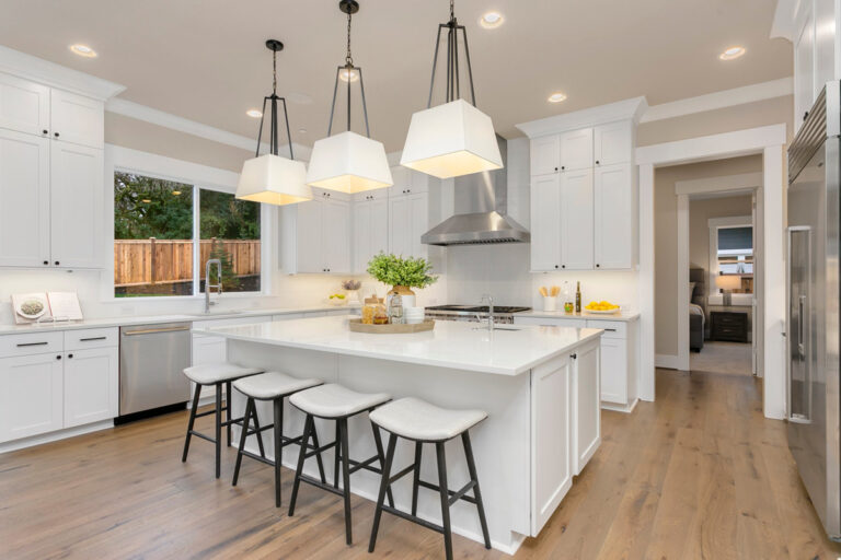 Perth custom floor plan kitchen