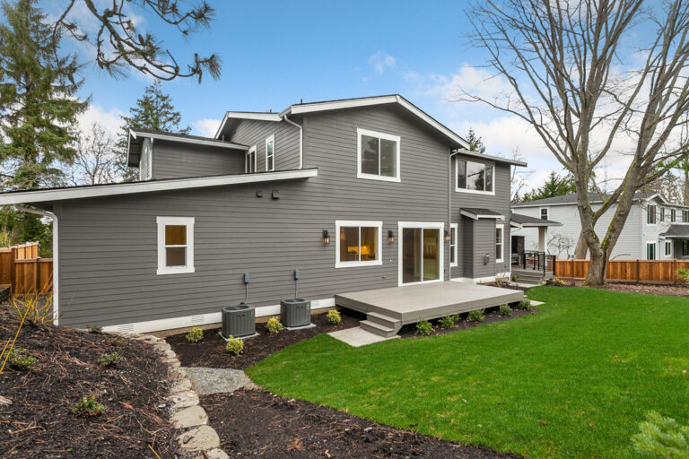 Perth custom floor plan rear exterior