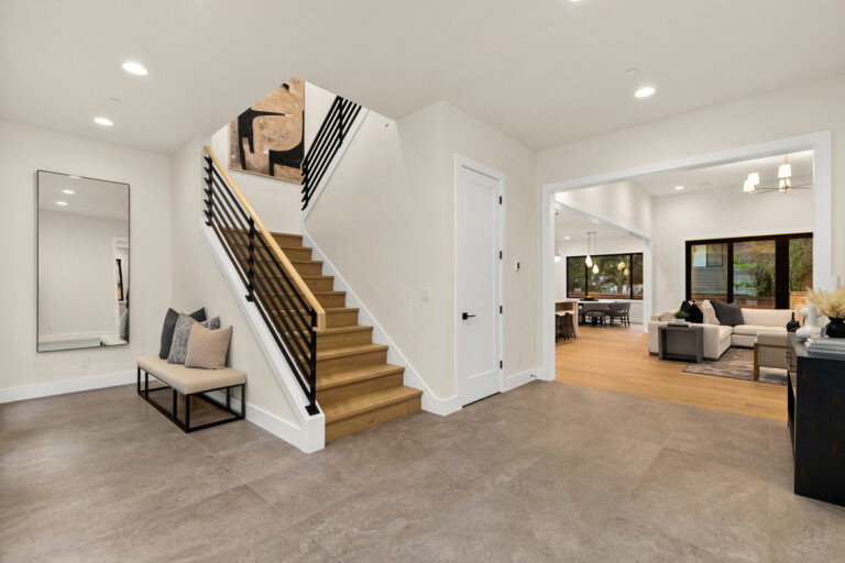 Piedmont custom floor plan entry
