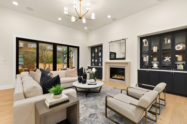 Piedmont custom floor plan great room