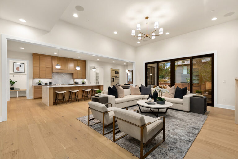 Piedmont custom floor plan main living