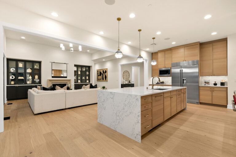Piedmont custom floor plan main living