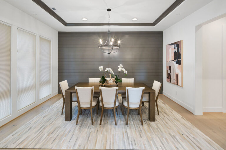 Quinn custom floor plan dining room