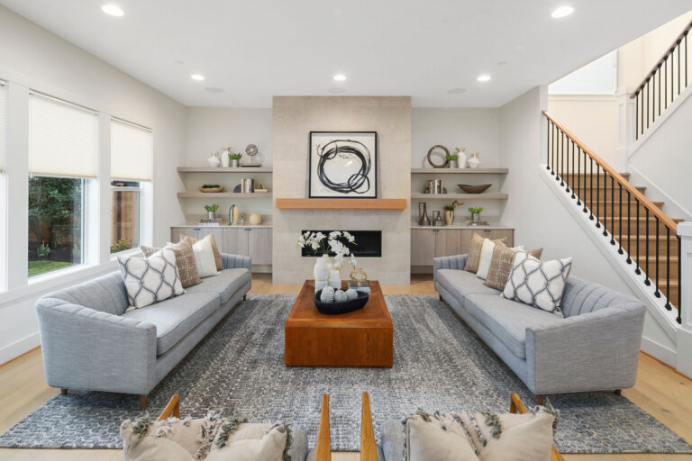 Quinn custom floor plan great room