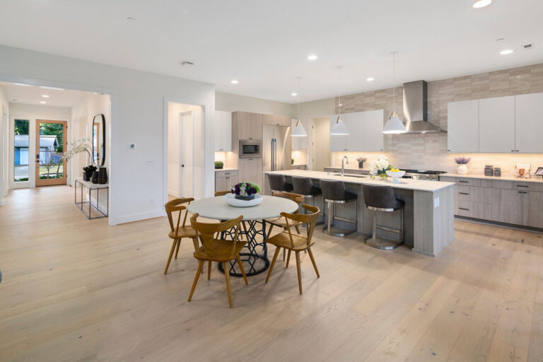Quinn custom floor plan kitchen