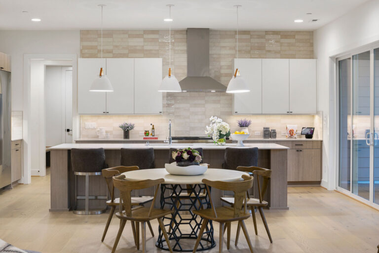 Quinn custom floor plan kitchen