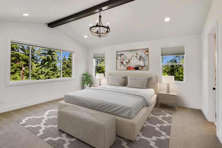 Ravenswood custom floor plan primary suite bath