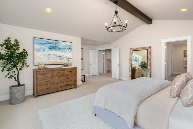 Ravenswood custom floor plan primary suite