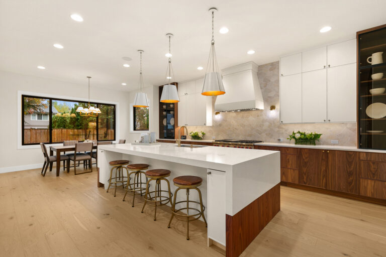 San Anita custom floor plan kitchen