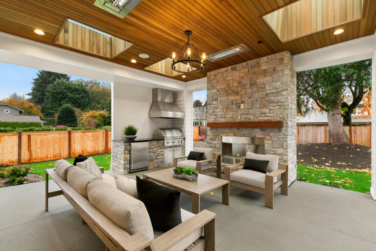 San Anita custom floor plan outdoor living