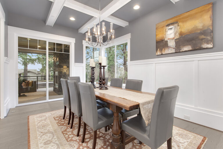 San Marino custom floor plan dining room