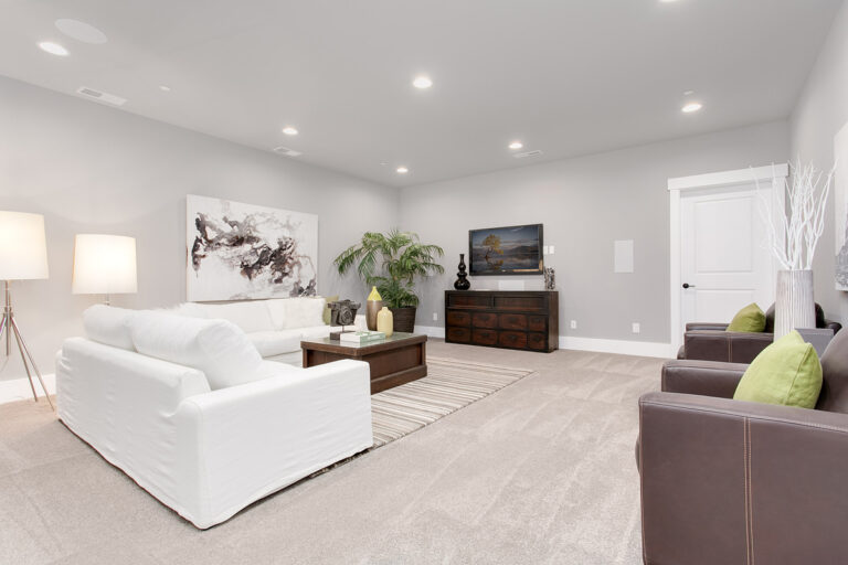 San Marino custom floor plan recreation room