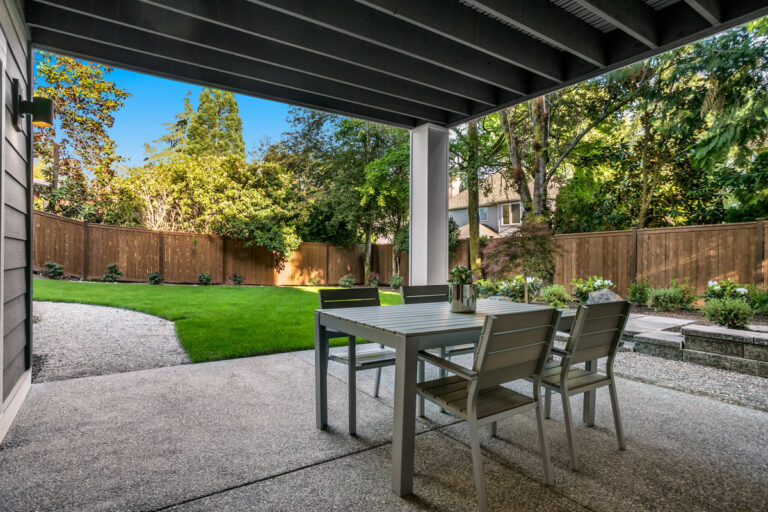 San Tropez Basement custom floor plan covered patio