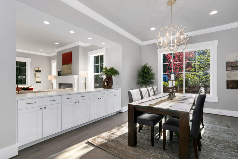 San Tropez Basement custom floor plan dining room
