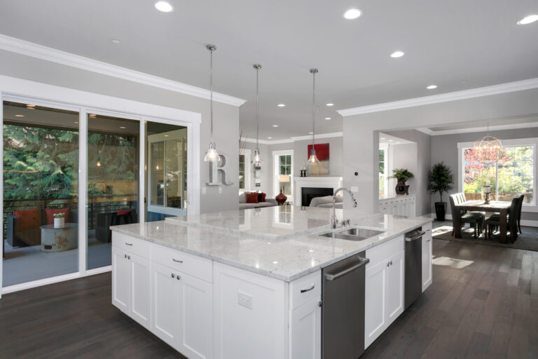 San Tropez Basement custom floor plan kitchen