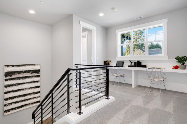 San Tropez Basement custom floor plan upper hall