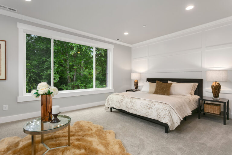 San Tropez custom floor plan primary suite