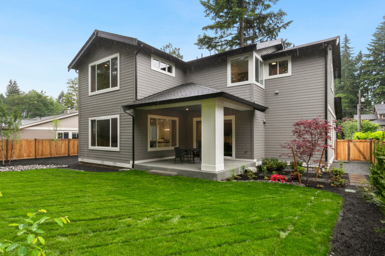 San Tropez custom floor plan rear exterior
