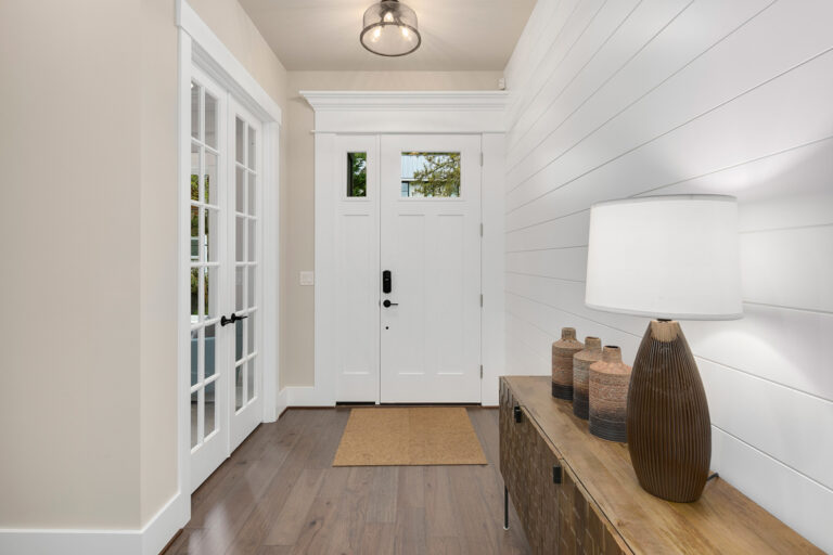 Santa Barbara custom floor plan entry