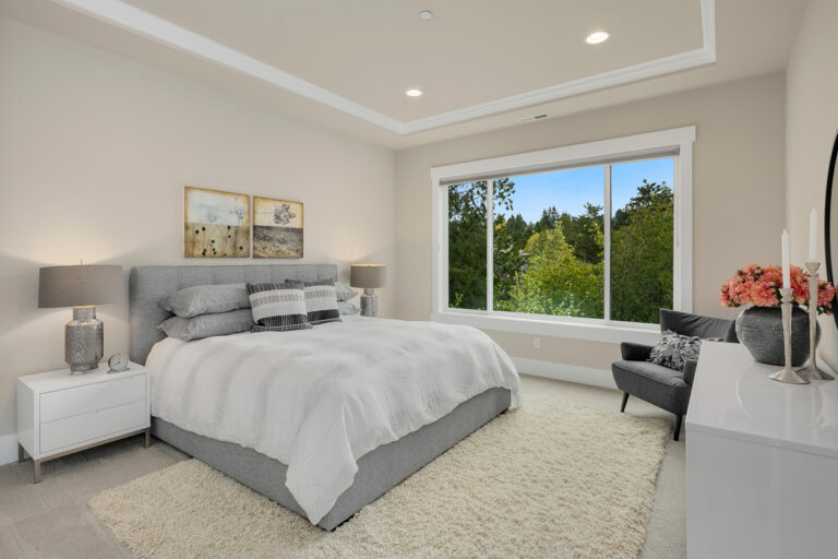 Santa Barbara custom floor plan primary suite