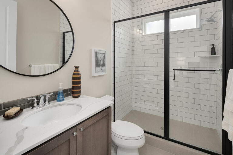 Santa Barbara custom floor plan secondary bath