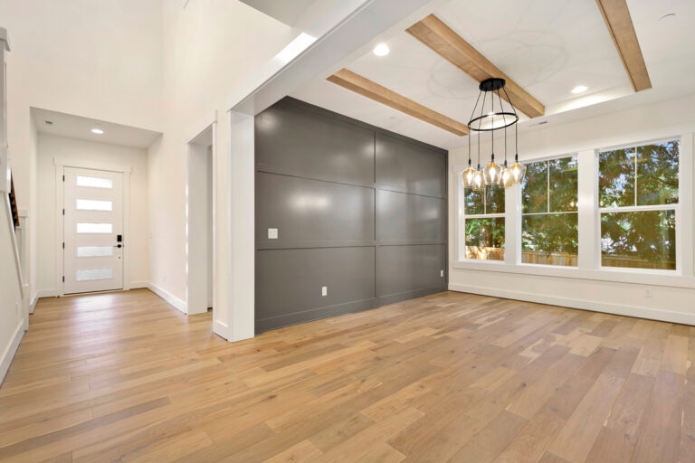 Santiago custom floor plan dining room
