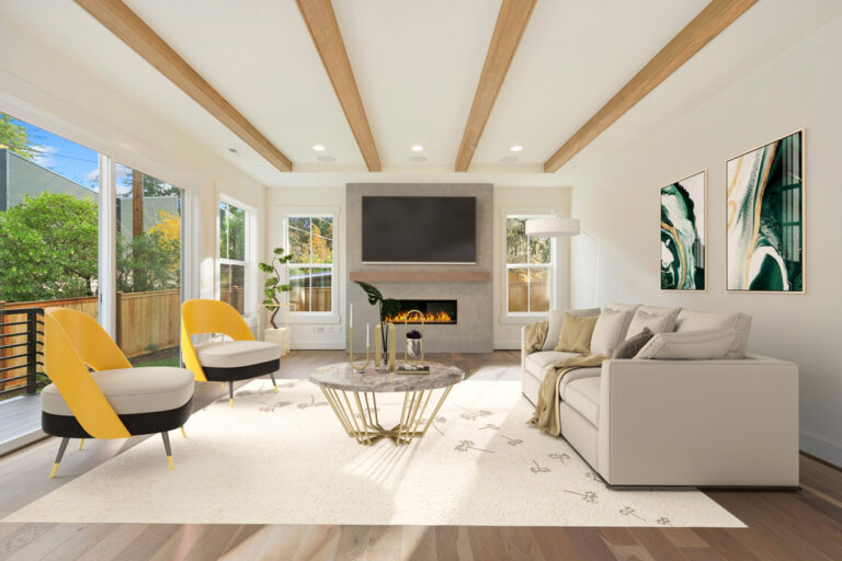 Santiago custom floor plan great room