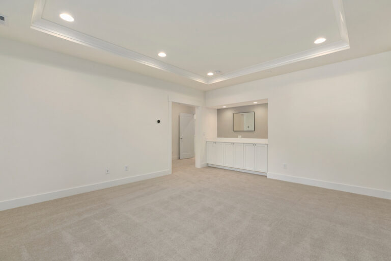 Santiago custom floor plan primary suite