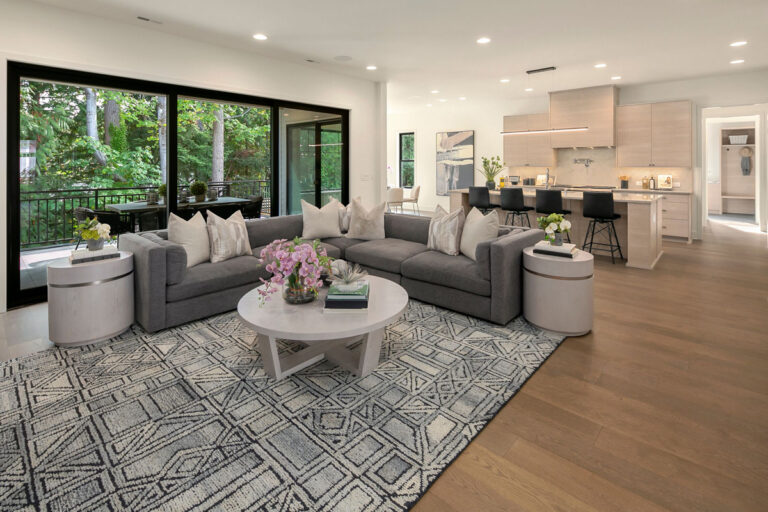 Saratoga custom floor plan main living