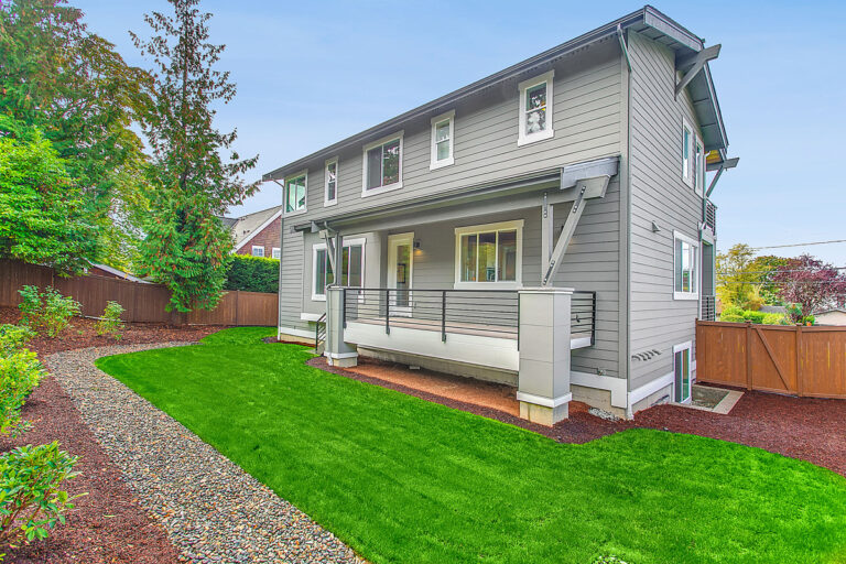 Sardinia custom floor plan rear exterior
