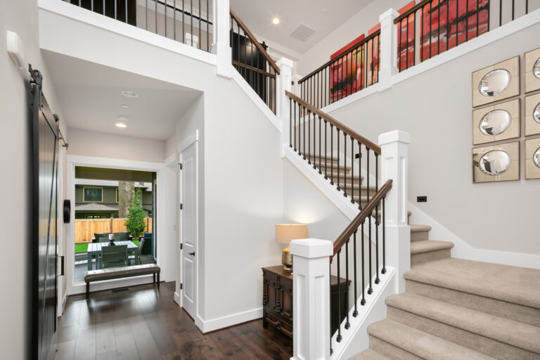 Siena custom floor plan foyer