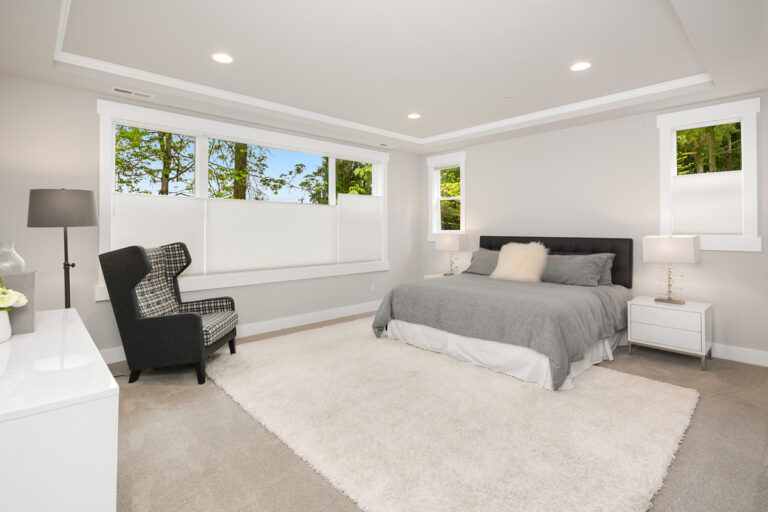 Siena custom floor plan primary suite