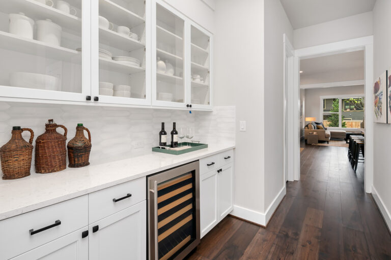 Siena custom floor plan service area