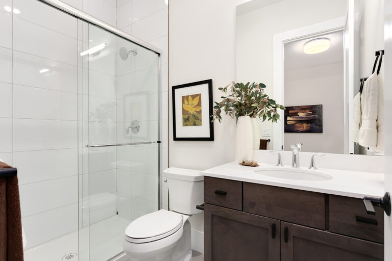 Sorrento custom floor plan ADU bath