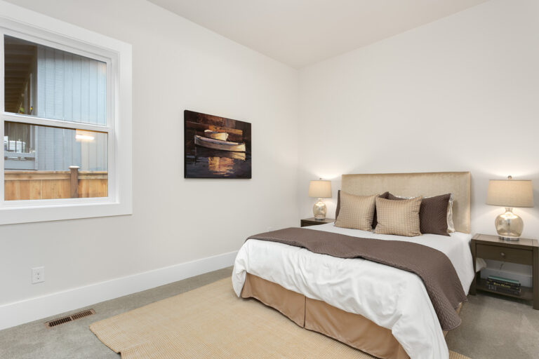 Sorrento custom floor plan ADU bedroom