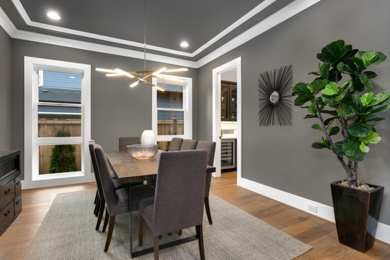 Sorrento custom floor plan dining room
