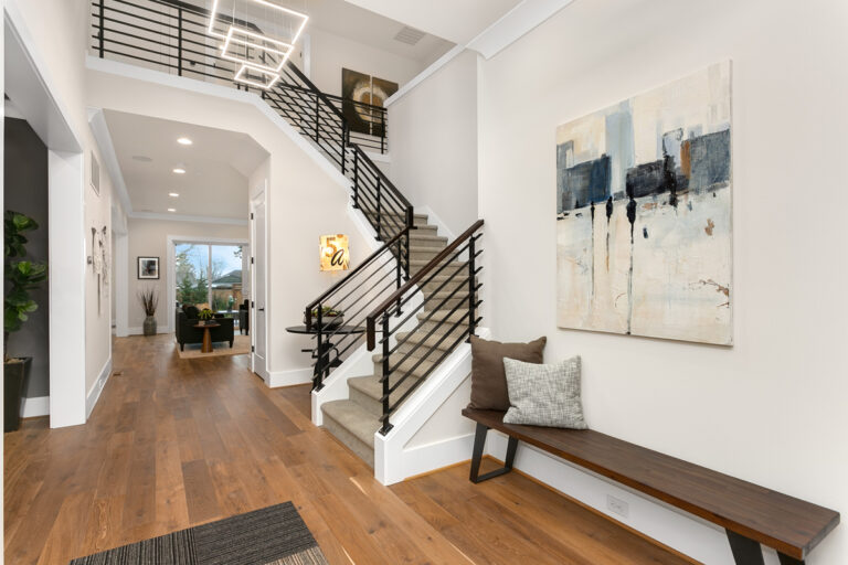 Sorrento custom floor plan foyer